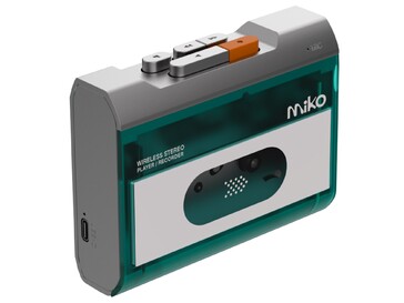 USB-C-strömuttag på ena sidan.