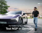 Testkörning i Münchens stadstrafik: Xpengs VD He Xiaopeng demonstrerar det nya Next Generation Pilot (NGP)-systemet i Xpeng L03.
