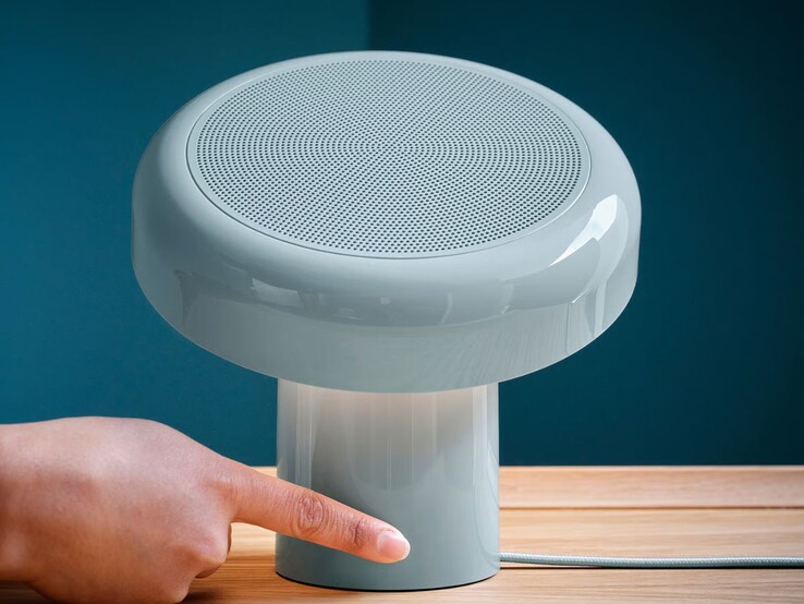 IKEA Blomprakt Bluetooth högtalarlampa. (Bildkälla: IKEA)