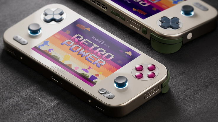 Ayaneo Pocket S Mini körs på Android 14.