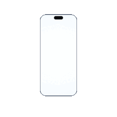 En simulering av skärmen på iPhone 18 Pro lutad i små vinklar, som visar den färgförskjutning som Poorplayer mätte vid sina tester.