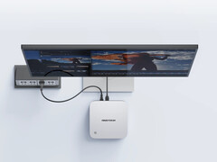 Minisforum AI X1 Pro-470 är endast tillgänglig i silverfärgad finish. (Bildkälla: Minisforum)