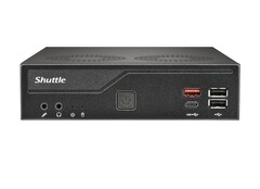 Den nya minidatorn Shuttle XPC Slim DH810S drivs av Intel Arrow Lake-S-processorer i stationärklass.