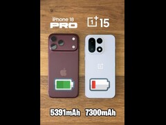Apple iPhone 18 Pro Max klarar sig förvånansvärt bra jämfört med OnePlus 15 i batteritest