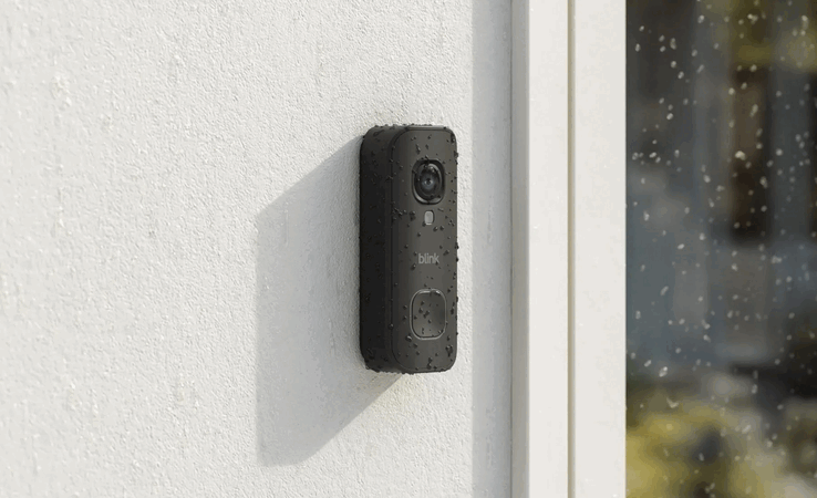 Blink 2K+ Video Doorbell har IP65-vattentäthet