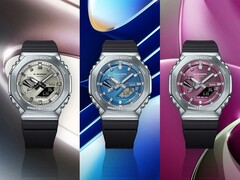 Tre nya klockor i Casio G-Shock GM-2100-serien (bilden) lanseras i fler europeiska länder. (Bildkälla: Casio)