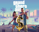 GTA 6 konstverk med Jason, Lucia och dollartecken (Bildkälla: Rockstar Games med ändringar)
