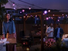 Philips Hues Festavia Globe Outdoor String Lights (bilden) finns listade på Amazon France. (Bildkälla: Smartlights.de)
