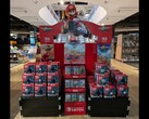 Nintendo Switch 2 försäljningsdisplay i Frankrike (Bildkälla: LCleunay_JV X account)