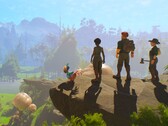 Reklamskärmdump från Nordic Trolls överlevnadsspel i öppen värld, Under a Rock.