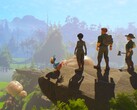 Reklamskärmdump från Nordic Trolls överlevnadsspel i öppen värld, Under a Rock.