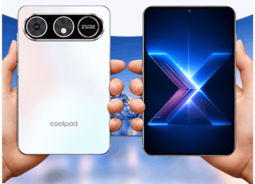 Coolpad Cool X Wide design på fram- och baksidan