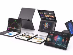 En ny 10-tums bärbar dator med dubbla skärmar har kommit ut på marknaden (Bildkälla: Nwnlap)