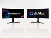 Ett exempel på Samsung Displays nya QD-OLED Penta Tandem-teknik.