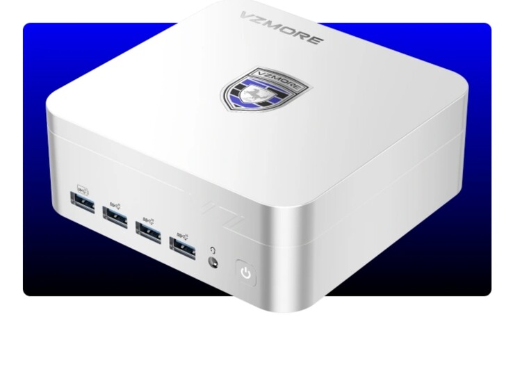 Mini-datorn VZMore iX9 kommer troligen att ha samma Mac Studio-inspirerade design som AX9 som visas här.