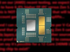 AMD Zen 6 desktop-processorer förväntas förlita sig på upp till två 12-kärniga CCD:er. (Bildkälla: AMD, Moores lag är död)
