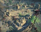 En bild som visar en strid i Age of Wonders: Planetfall.