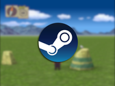 En skärmdump från spelet med Steam-logotypen överlagrad på toppen.