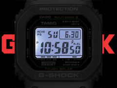 Den nya Casio G-Shock collab-klockan har Multiband 6, Tough Solar, standardlarm och stoppur. (Bildkälla: Great G-Shock World)
