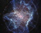 Mellaninfraröd bild av planetarisk nebulosa NGC 6072 (Bildkälla: NASA, ESA, CSA och STScI; beskuren)