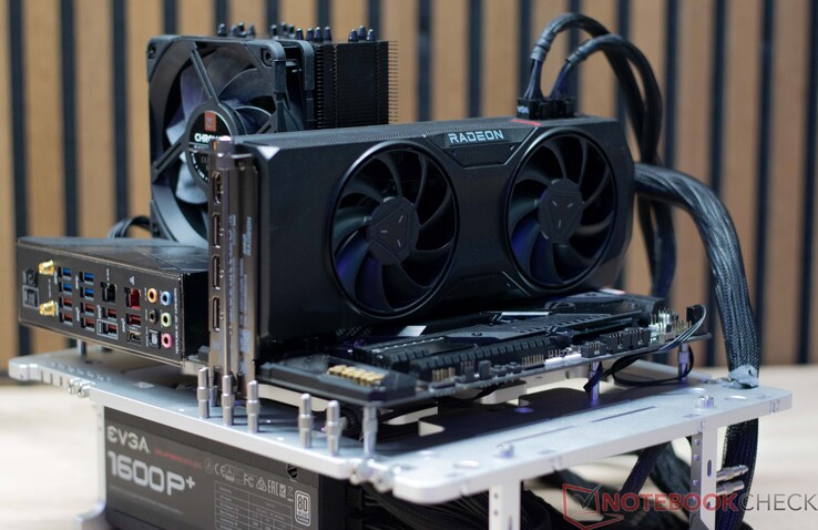 AMD Radeon RX 7800 XT i vårt ljudtest