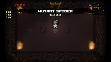 Bild: En skärmdump från spelet The Binding of Isaac: Rebirth.