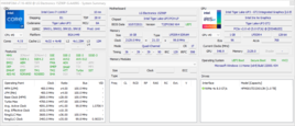 Systeminfo: HWinfo Sammanfattning