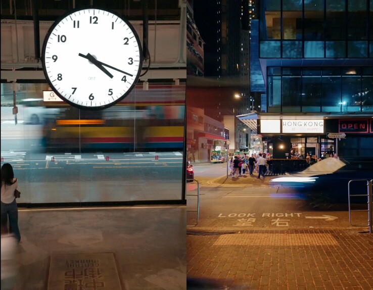 Lång slutartid används för att skapa ljusspår från motiv i rörelse.