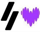 Winamp- och Deezer-logotyper.