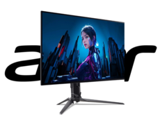 Acer Predator X27U F8 (på bilden). (Bildkälla: Acer)