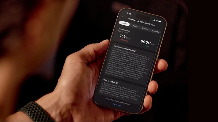 Mätfunktionen Amazfit Lactate Threshold