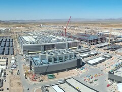 Ariel-vy över TSMC:s fabrik under uppbyggnad i Arizona (Bildkälla: TSMC)