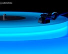 Audio-Technica Hotaru, en upplyst skivspelare, premiärvisas på Milan Design Week. (Bildkälla: Audio-Technica)