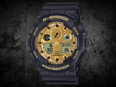 Casios klockor GA-010GGB-1A9 och GA-100GGB-1A9 (bilden) kommer till Europa. (Bildkälla: Casio)