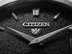 Citizen har meddelat att även Eco-Drive och Super Titanium kommer att omfattas av den nya globala garantiförlängningen. På bilden - en urtavla med Citizen-logotypen. (Bildkälla: Citizen)