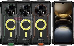 Läckt Doogee Fire 5 Ultra (Bildkälla: GSMArena)