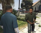 En skärmdump av Franklin och Lamar i Grand Theft Auto V 