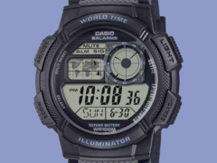 Klockan Casio AE-1000W-8AV (ovan) lanseras nu i Europa. (Bildkälla: Casio)