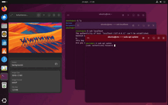 Ubuntu 25.10 &quot;Questing Quokka&quot; skrivbordsskärmdump som visar GNOME 49-ändringar (Bildkälla: Canonical)