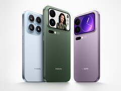 Xiaomi 17-serien kommer att lanseras i Kina den 25 september 2025. På bilden: 17, 17 Pro Max och 17 Pro. (Bildkälla: Xiaomi)