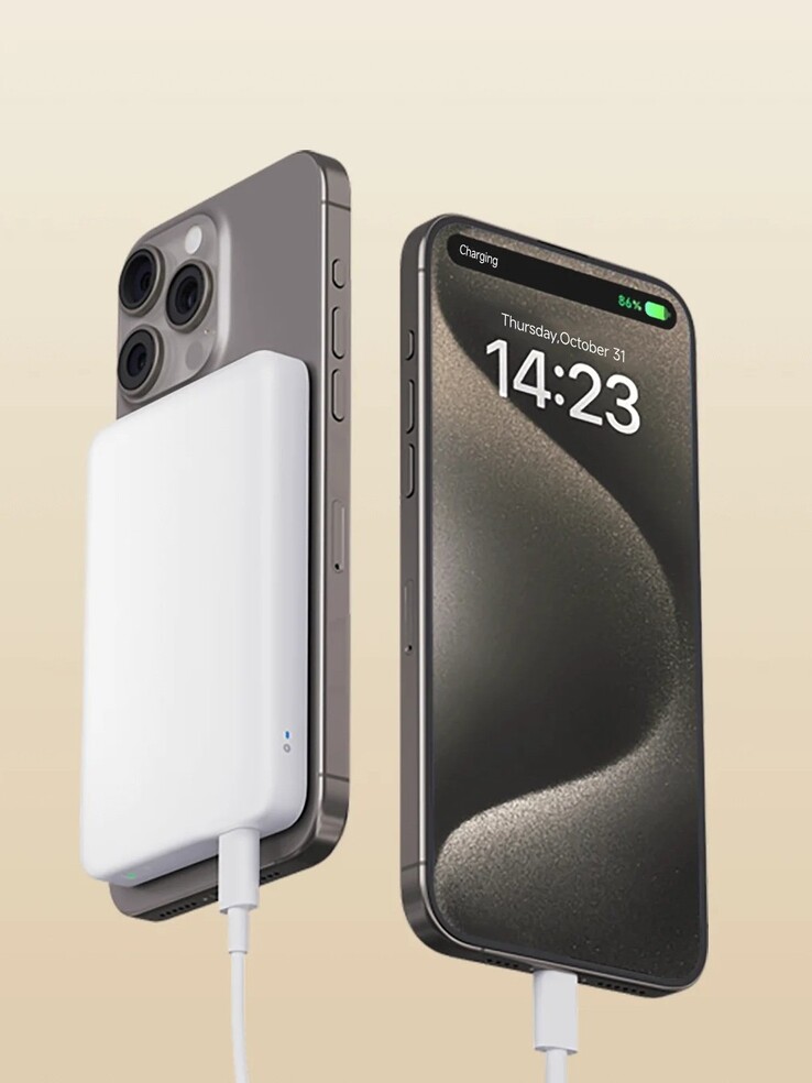 Xiaomi Magnetic Power Bank 5000mAh. (Bildkälla: Xiaomi)