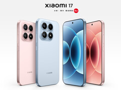 Xiaomi säljer Xiaomi 17 i flera olika färger i Kina. (Bildkälla: Xiaomi)