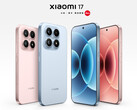 Xiaomi säljer Xiaomi 17 i flera olika färger i Kina. (Bildkälla: Xiaomi)