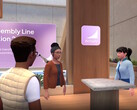 Microsoft Teams Immersive Events möjliggör VR-möten med 3D-avatarer som saknar underkroppar. (Bildkälla: Microsoft)