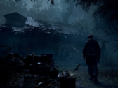 En skärmdump av Resident Evil 4 Remakes introsekvens (bildkälla: SteamDB)