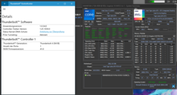 Intel Thunderbolt Control Center skärmdump