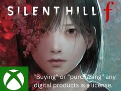 Silent Hill f Xbox-spellista med ansvarsfriskrivning för ägande (Bildkälla: Xbox gaming med redigeringar)
