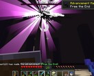 En skärmdump av en användare som besegrar Ender Dragon i Minecraft