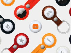Xiaomi Tag kommer enligt uppgift att lanseras tillsammans med Xiaomi Watch S5 och Buds 6. På bilden: en redigerad reklambild av AirTag. (Bildkälla: Apple och Xiaomi)