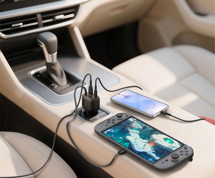 Belkin BoostCharge billaddare har en inbyggd USB-C-kabel. (Bildkälla: Belkin)